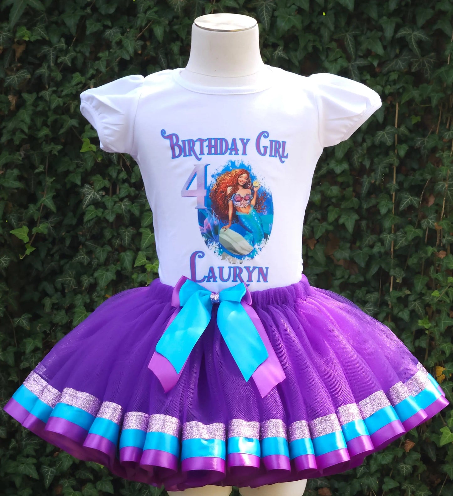 Mermaid Inspired Tutu Set KolorfulKidzCustoms