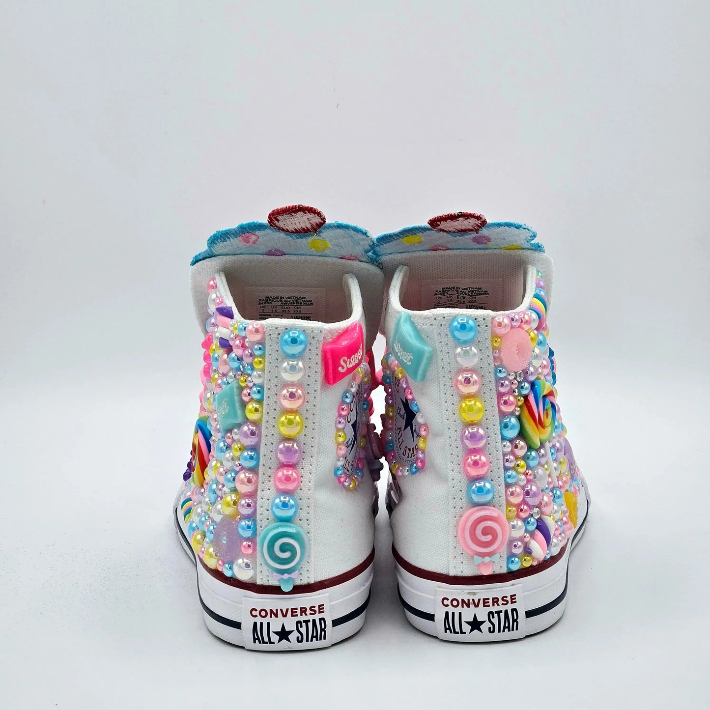 Custom Bling Converse Shoes KolorfulKidzCustoms