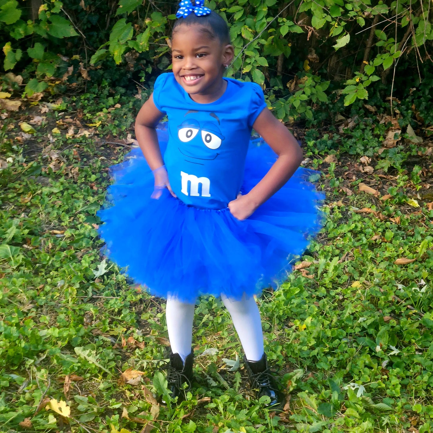Coated Candy "M" Tutu Set/Costume KolorfulKidzCustoms