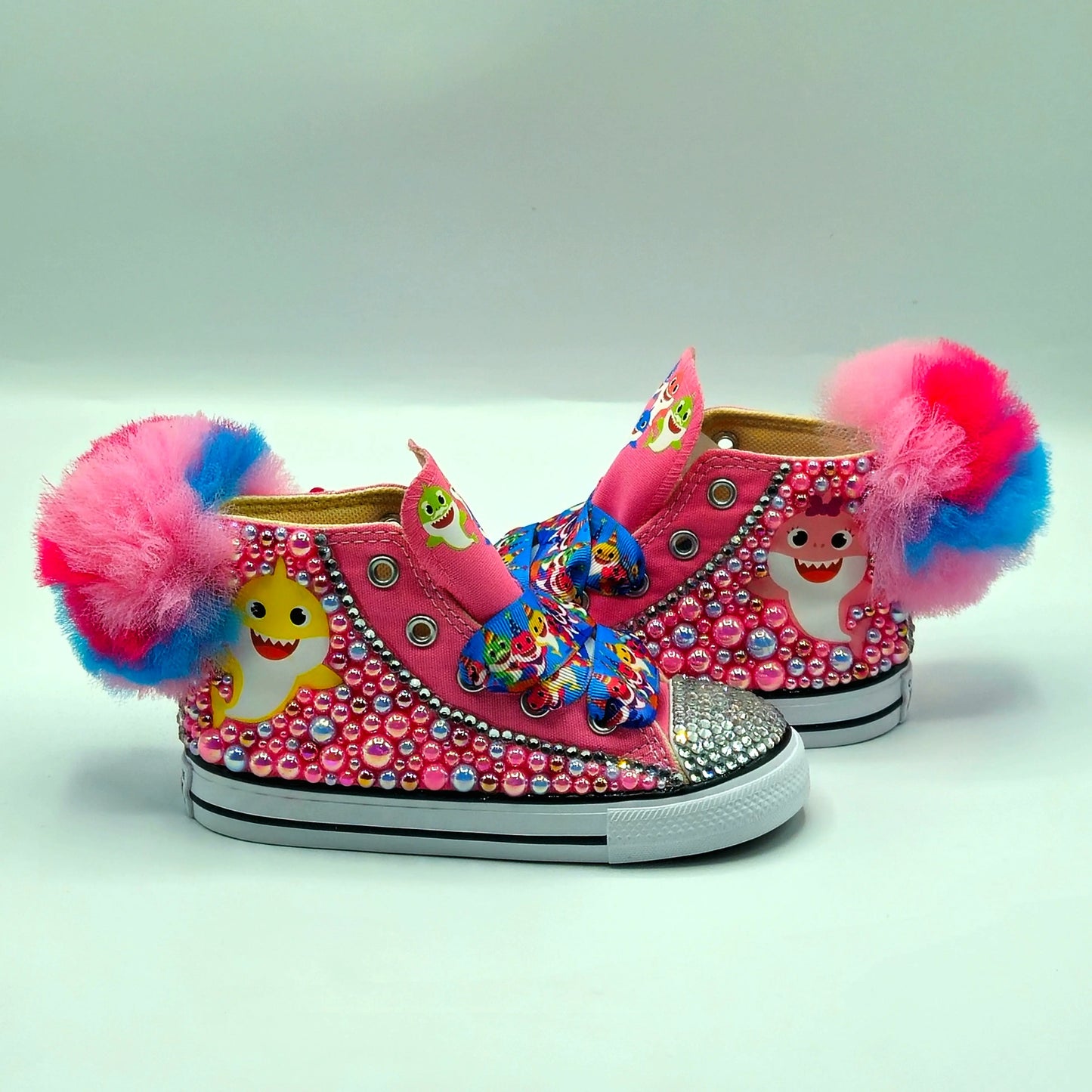 Baby Shark Custom Converse, Custom Shoes KolorfulKidzCustoms