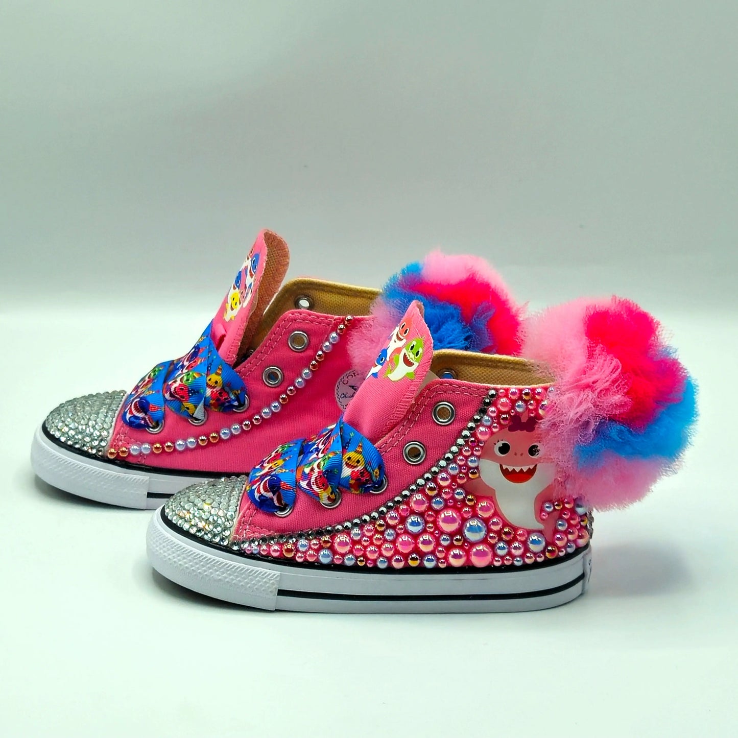 Baby Shark Custom Converse, Custom Shoes KolorfulKidzCustoms