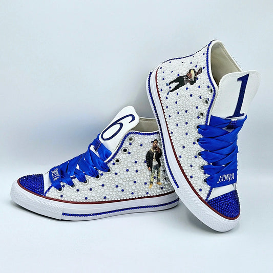 Custom Bling Converse Shoes KolorfulKidzCustoms