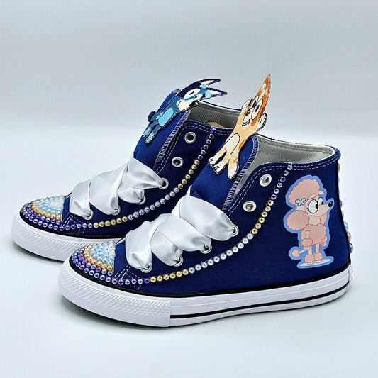 Bluey Custom Shoes KolorfulKidzCustoms