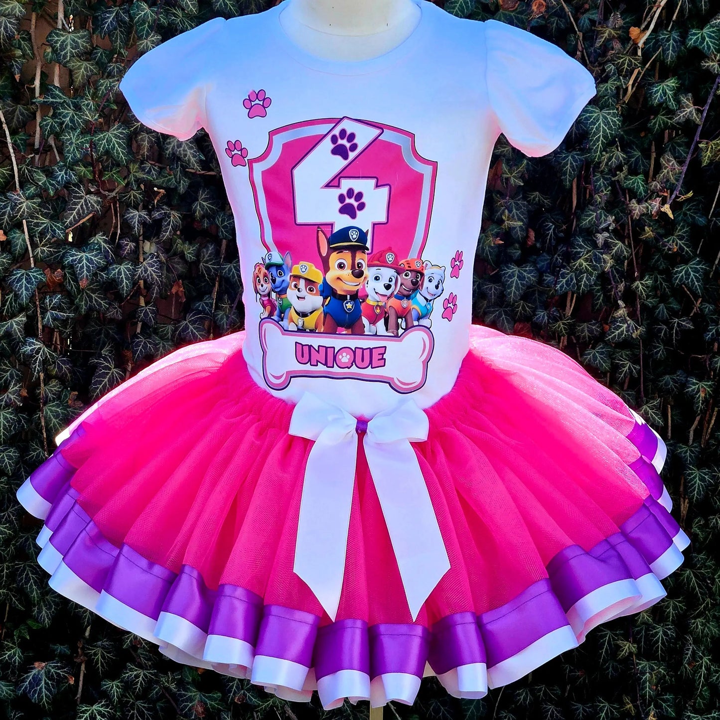 Paw-Tastic Tutu Set, Pink and Purple Tutu Set KolorfulKidzCustoms