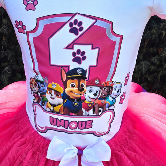 Paw-Tastic Tutu Set, Pink and Purple Tutu Set KolorfulKidzCustoms