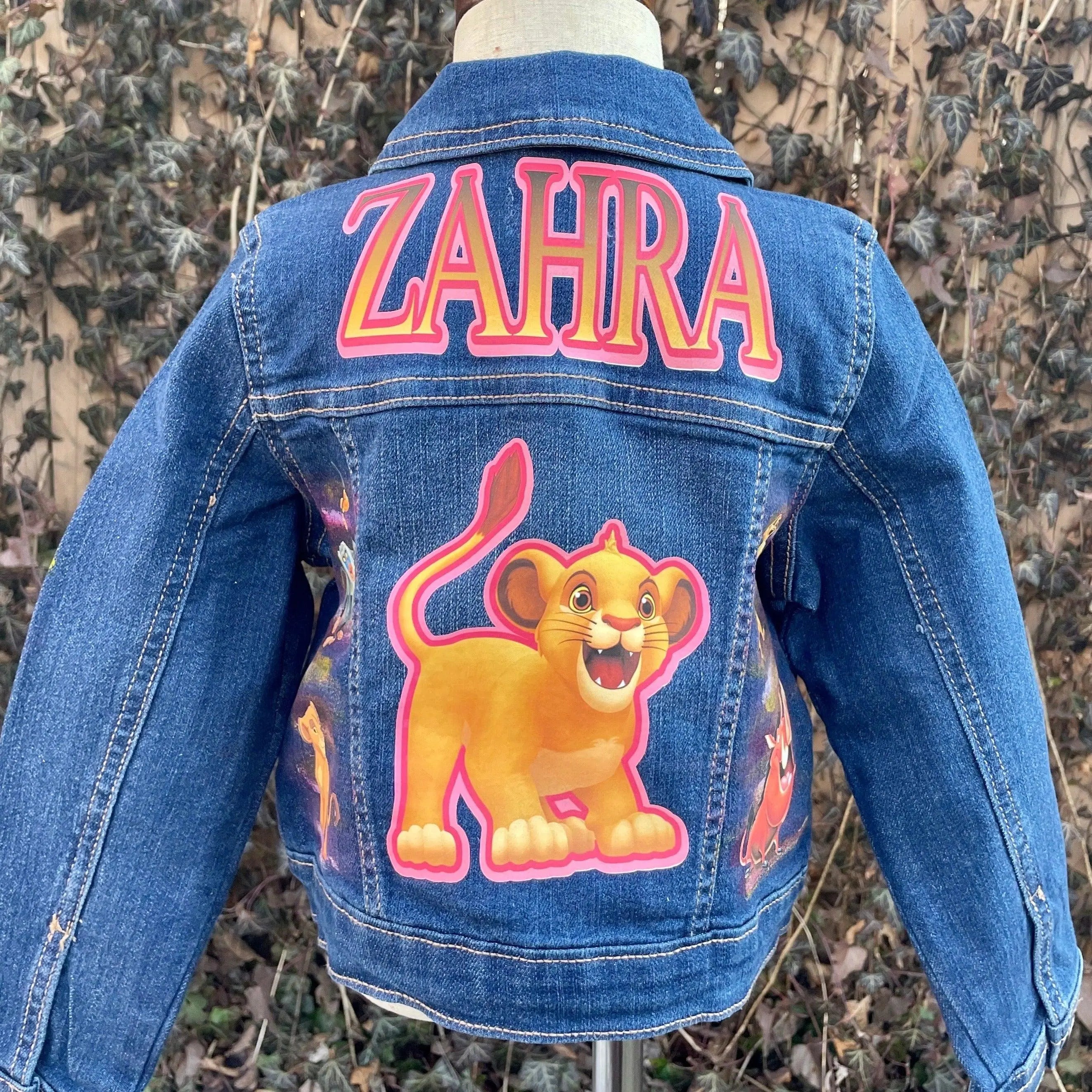 Lion king sales denim jacket