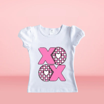 XOXO Valentine's Day Tee KolorfulKidzCustoms