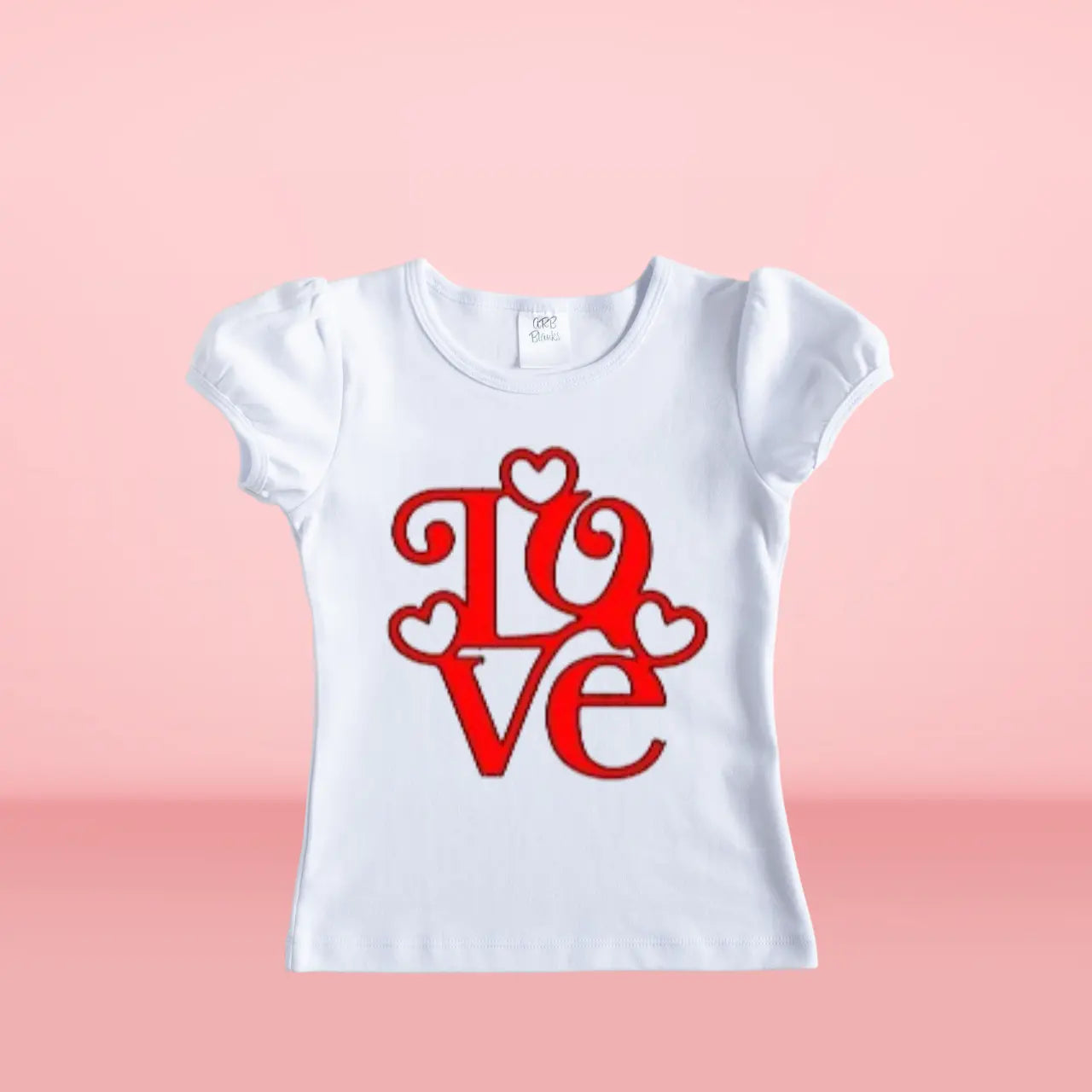 LOVE Valentine's Day Tee KolorfulKidzCustoms