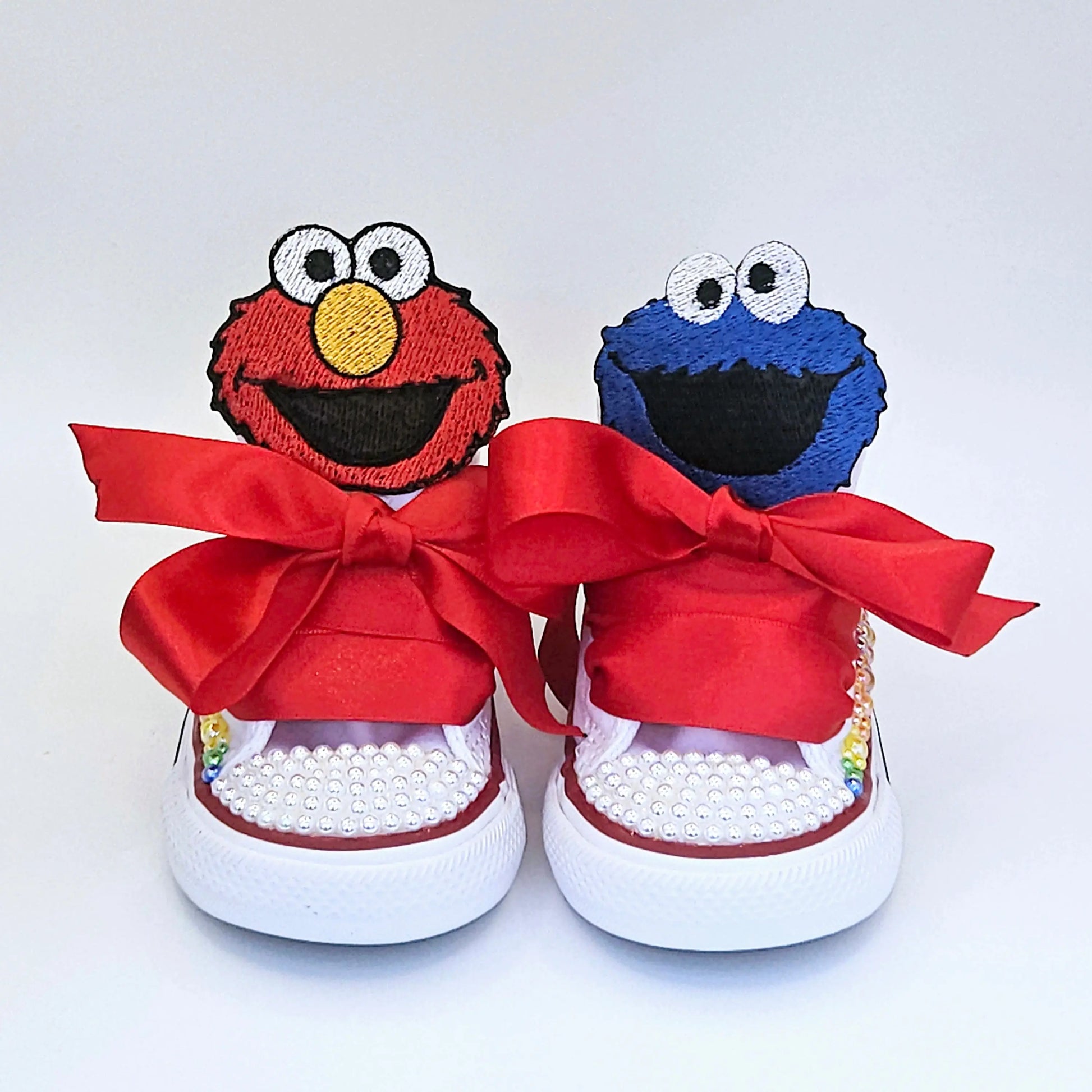 Sesame Street Converse, Custom Shoes KolorfulKidzCustoms