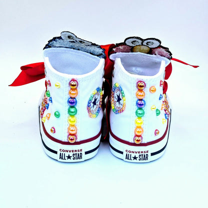 Sesame Street Converse, Custom Shoes KolorfulKidzCustoms