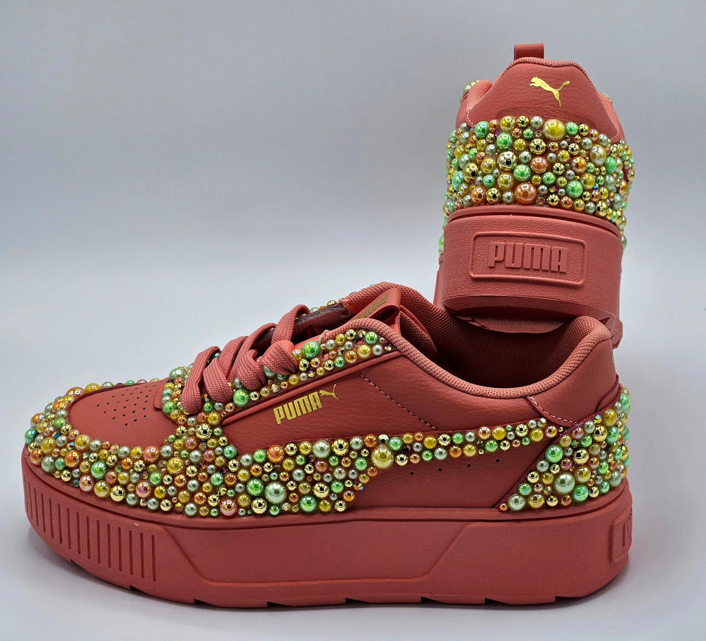 Customized Bling Shoes Converse Women KolorfulKidzCustoms