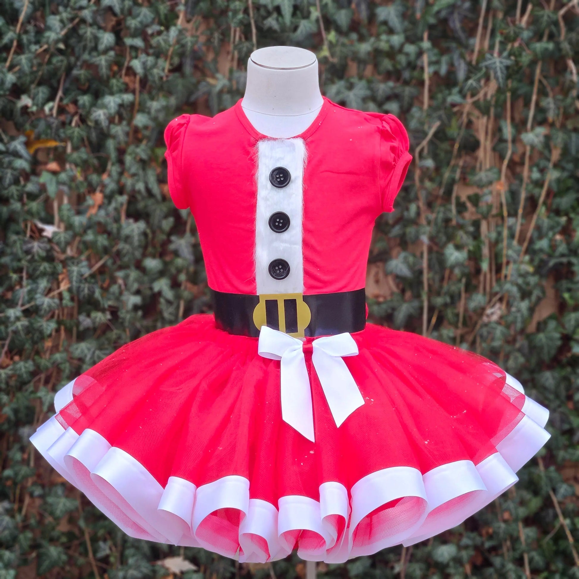 Mrs Clause Tutu Set/Costume KolorfulKidzCustoms