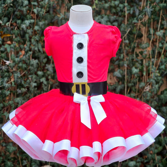 Mrs Clause Tutu Set/Costume KolorfulKidzCustoms