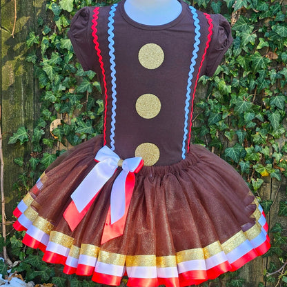 Gingerbread Tutu Set/Costume KolorfulKidzCustoms