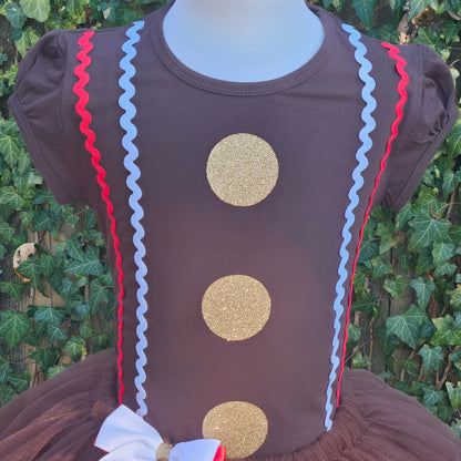 Gingerbread Tutu Set/Costume KolorfulKidzCustoms