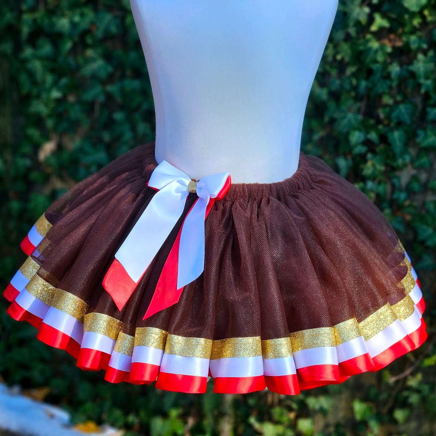 Gingerbread Tutu Set/Costume KolorfulKidzCustoms