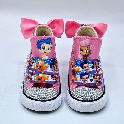 Bubble Guppies Custom Shoes KolorfulKidzCustoms