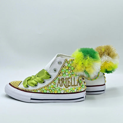 Frog Princess Custom Shoes KolorfulKidzCustoms