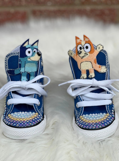 Bluey Custom Shoes - KolorfulKidzCustoms