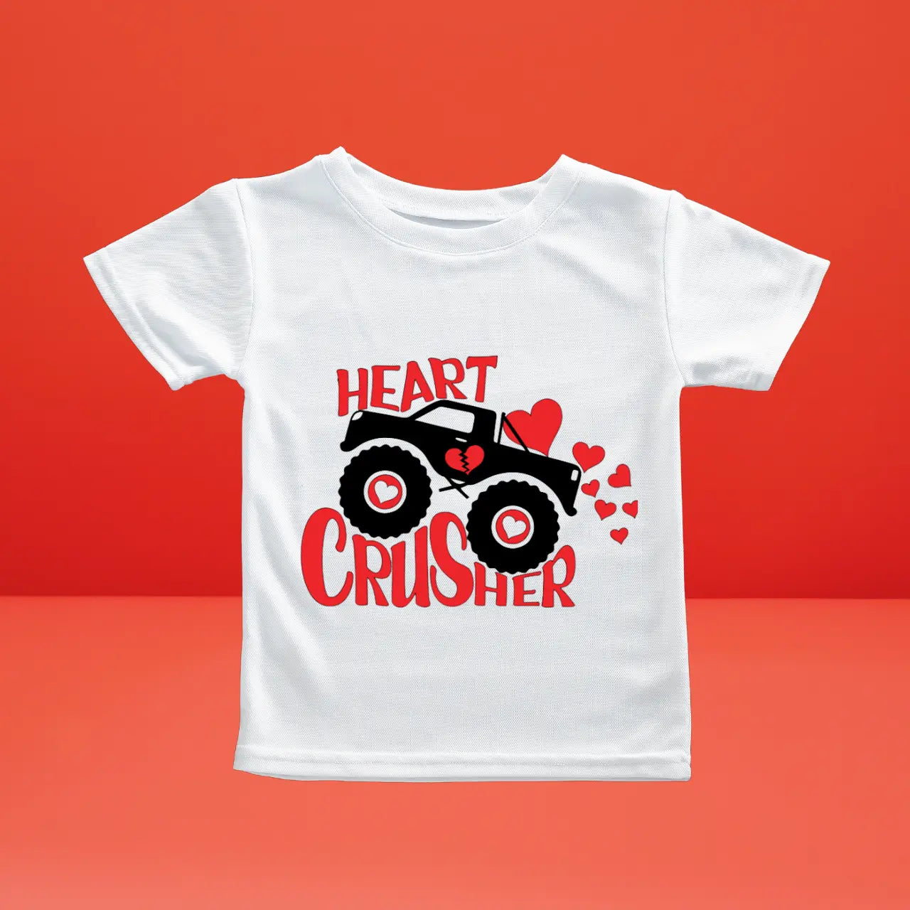 Heart Crusher Valentine's Day Tee KolorfulKidzCustoms