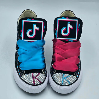 TikTok Inspired Custom Shoes KolorfulKidzCustoms