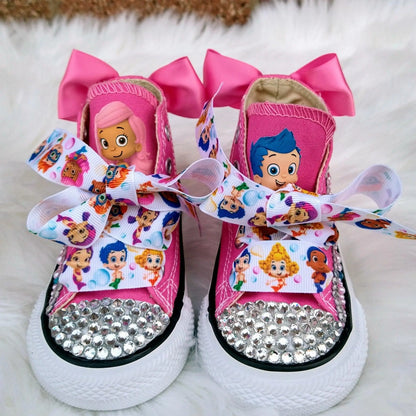 Bubble Guppies Custom Shoes - KolorfulKidzCustoms