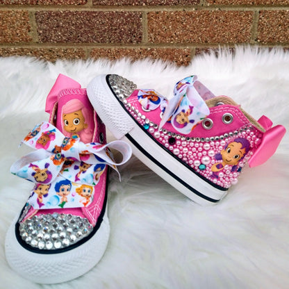 Bubble Guppies Custom Shoes - KolorfulKidzCustoms