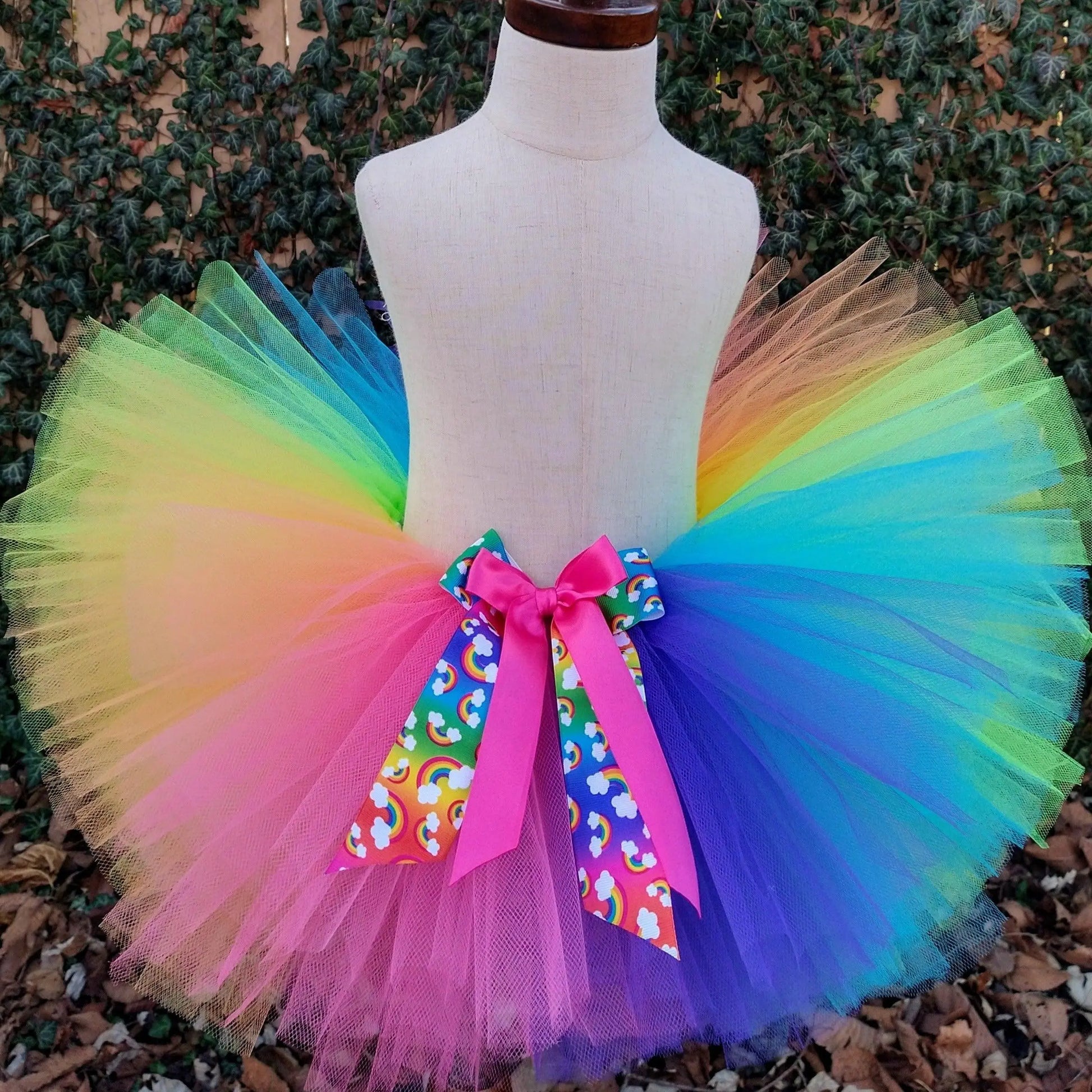 Cocomelon Tutu Set, Cocomelon Birthday Outfit, Rainbow Tutu - KolorfulKidzCustoms