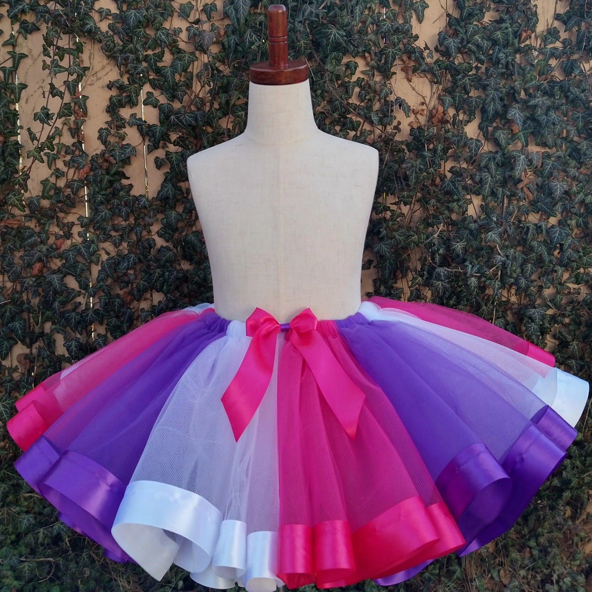 LOL Doll Tutu Set, Doll Inspired Tutu Set, Pink, Purple and White Tutu - KolorfulKidzCustoms