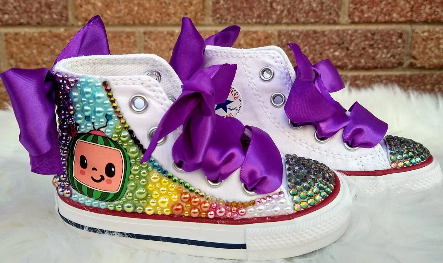 Cocomelon Custom Shoes - KolorfulKidzCustoms