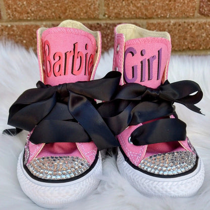 Barbie Custom Shoes - KolorfulKidzCustoms