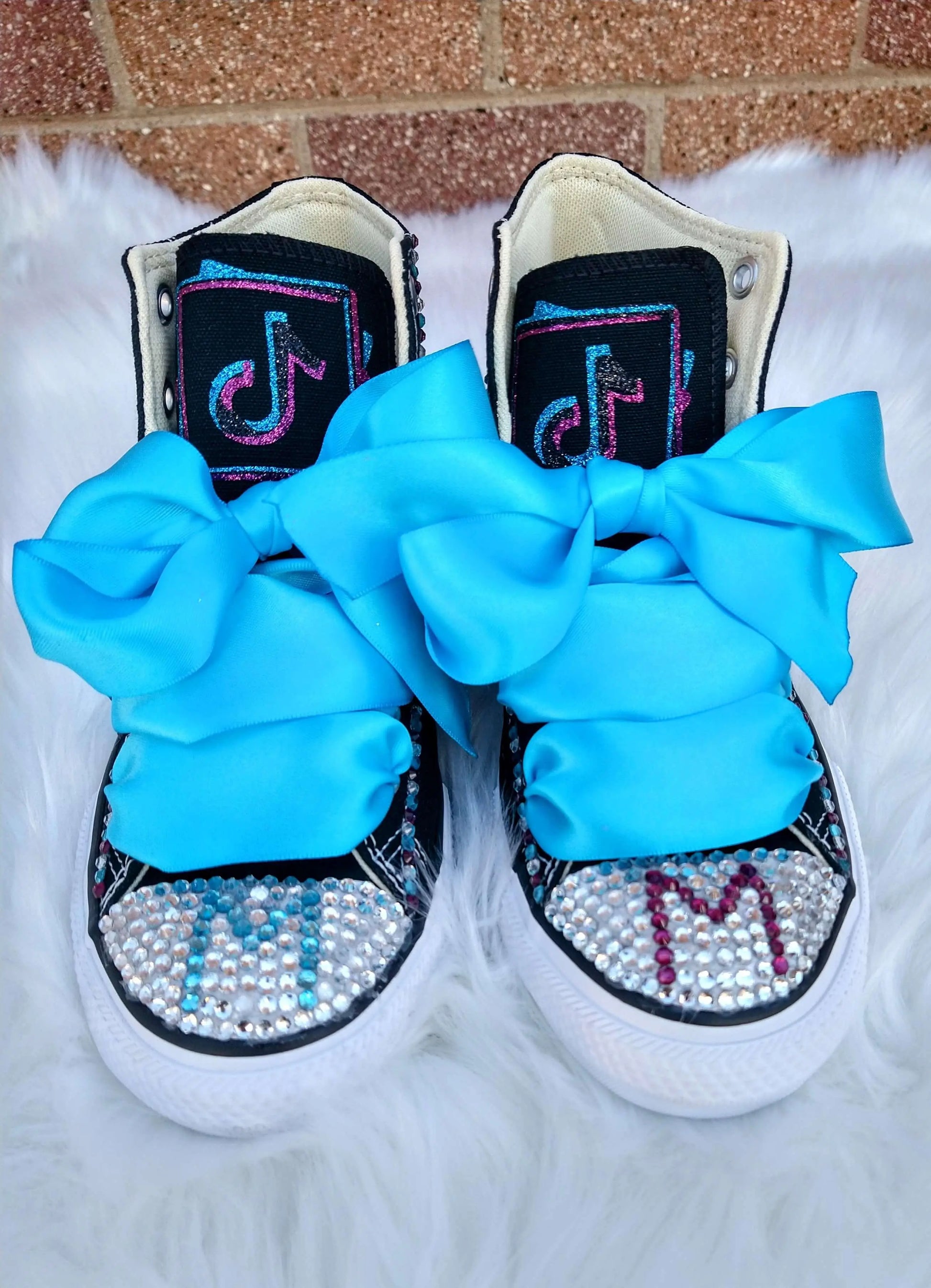 TikTok Inspired Custom Shoes - KolorfulKidzCustoms