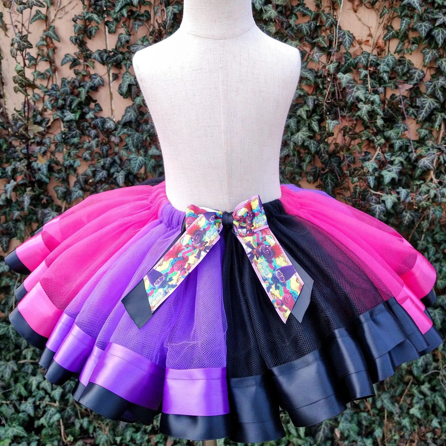 World Tour Tutu Set, Trolls Inspired Tutu Set - KolorfulKidzCustoms