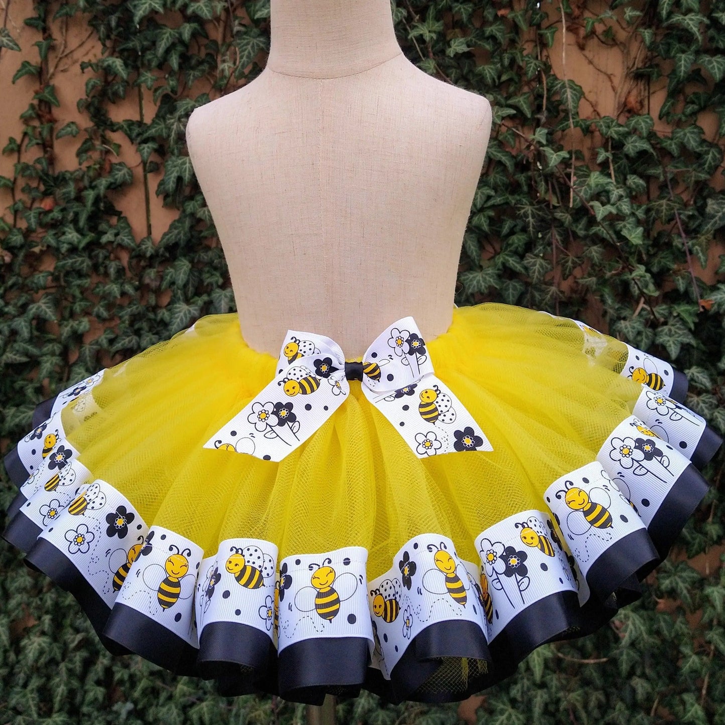 Bumble Bee Tutu Set - KolorfulKidzCustoms