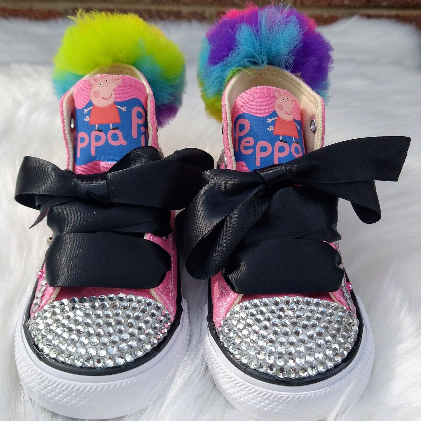 Peppa Pig Custom Shoes - KolorfulKidzCustoms