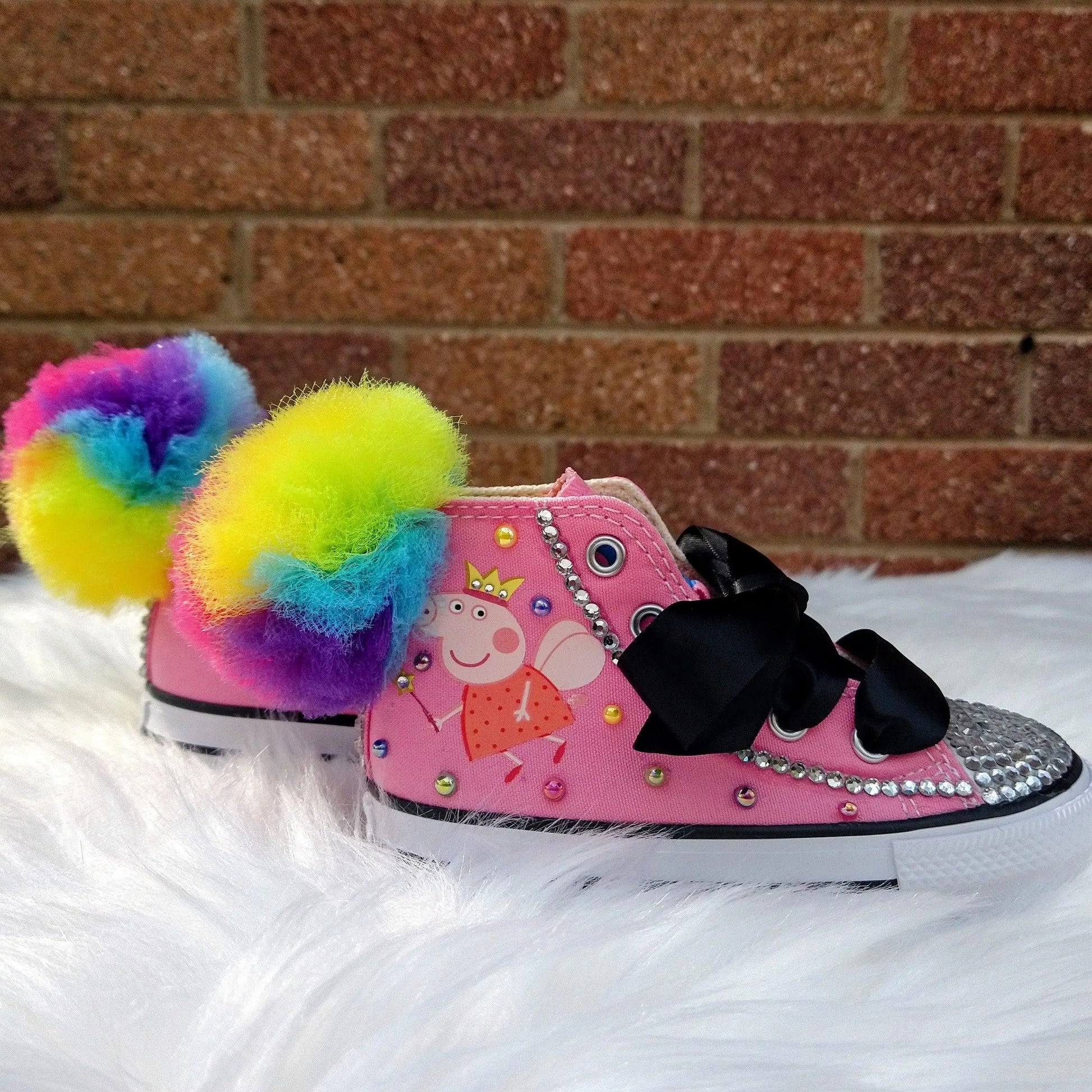 Peppa Pig Custom Shoes - KolorfulKidzCustoms