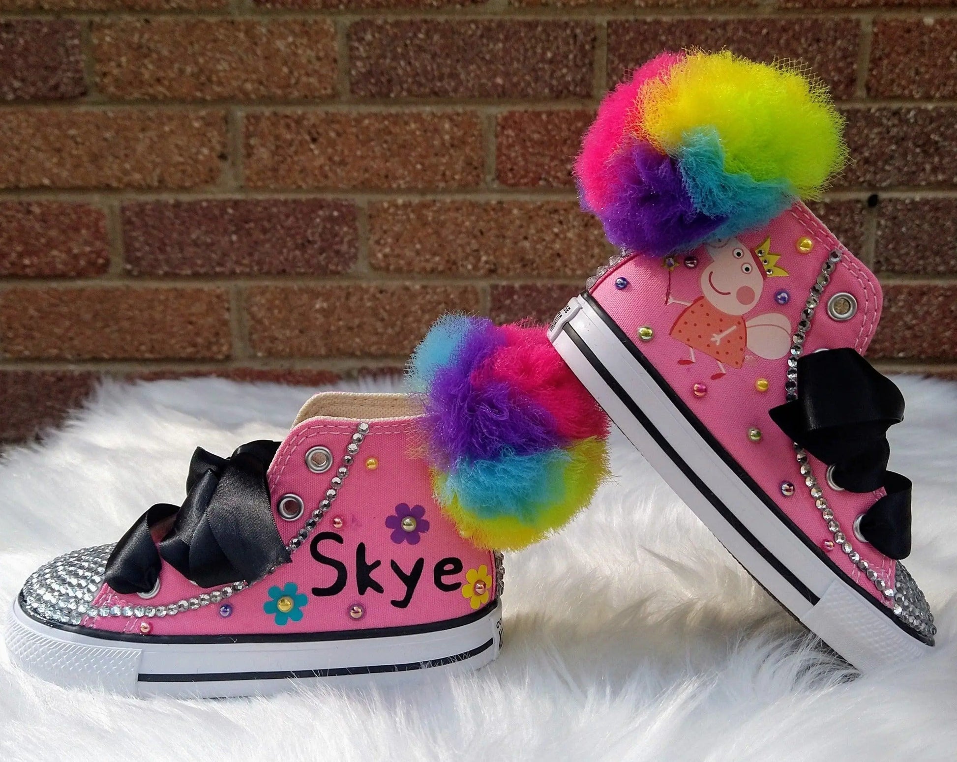 Peppa Pig Custom Shoes - KolorfulKidzCustoms