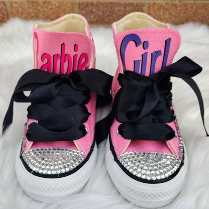 Natural Barbie Custom Shoes - KolorfulKidzCustoms