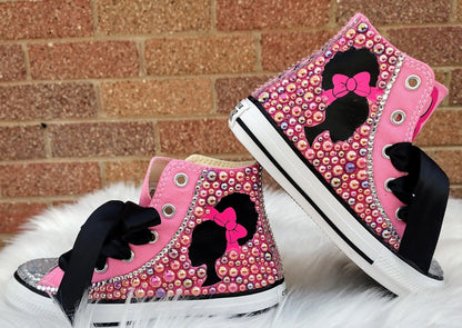 Natural Barbie Custom Shoes - KolorfulKidzCustoms