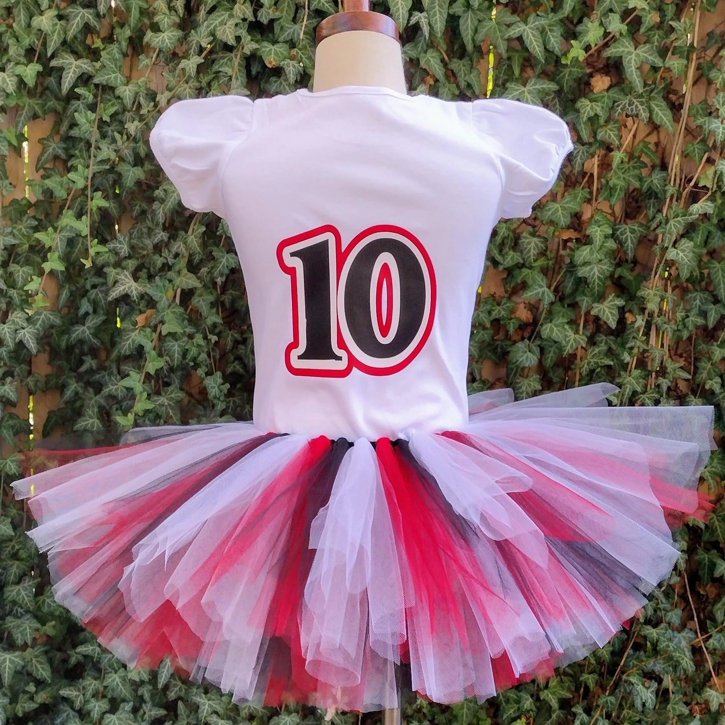 Stranger Things Inspired Tutu Set, HellFire Club - KolorfulKidzCustoms