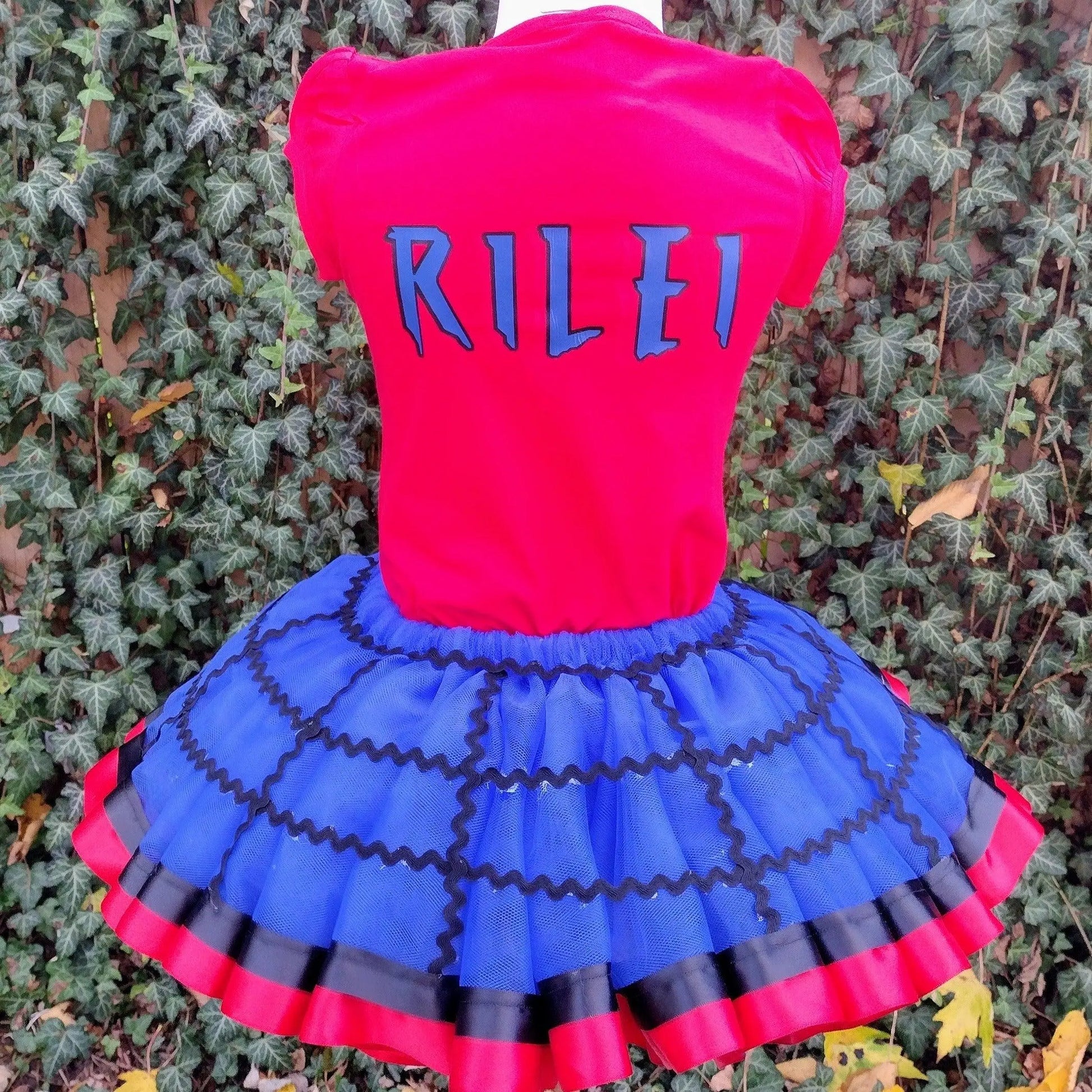 Spiderman Inspired Tutu Set/Costume - KolorfulKidzCustoms