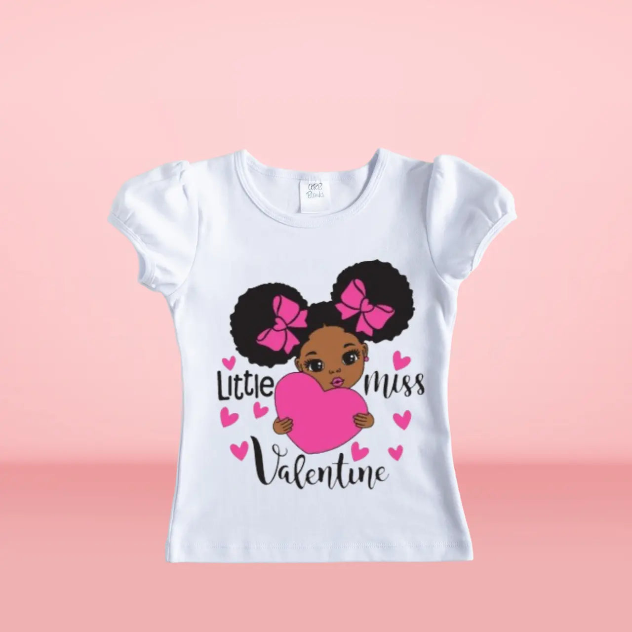 Little Miss Valentine Tee KolorfulKidzCustoms