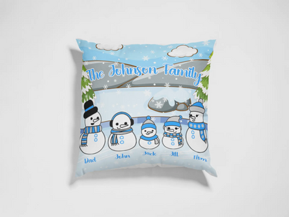 Custom Holiday Pillow KolorfulKidzCustoms