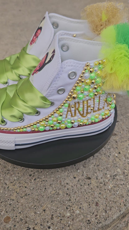 Frog Princess Custom Shoes