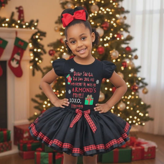 Dear Santa Tutu Set/Costume