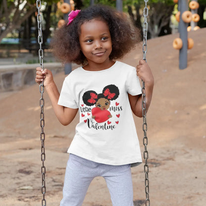 Little Miss Valentine Tee KolorfulKidzCustoms